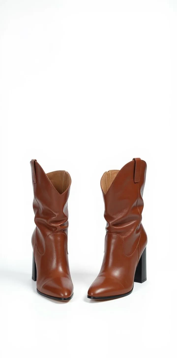 Product photo used for Autumn City Street Style: Model in Ankle Boots, Trench Coat & Scarf